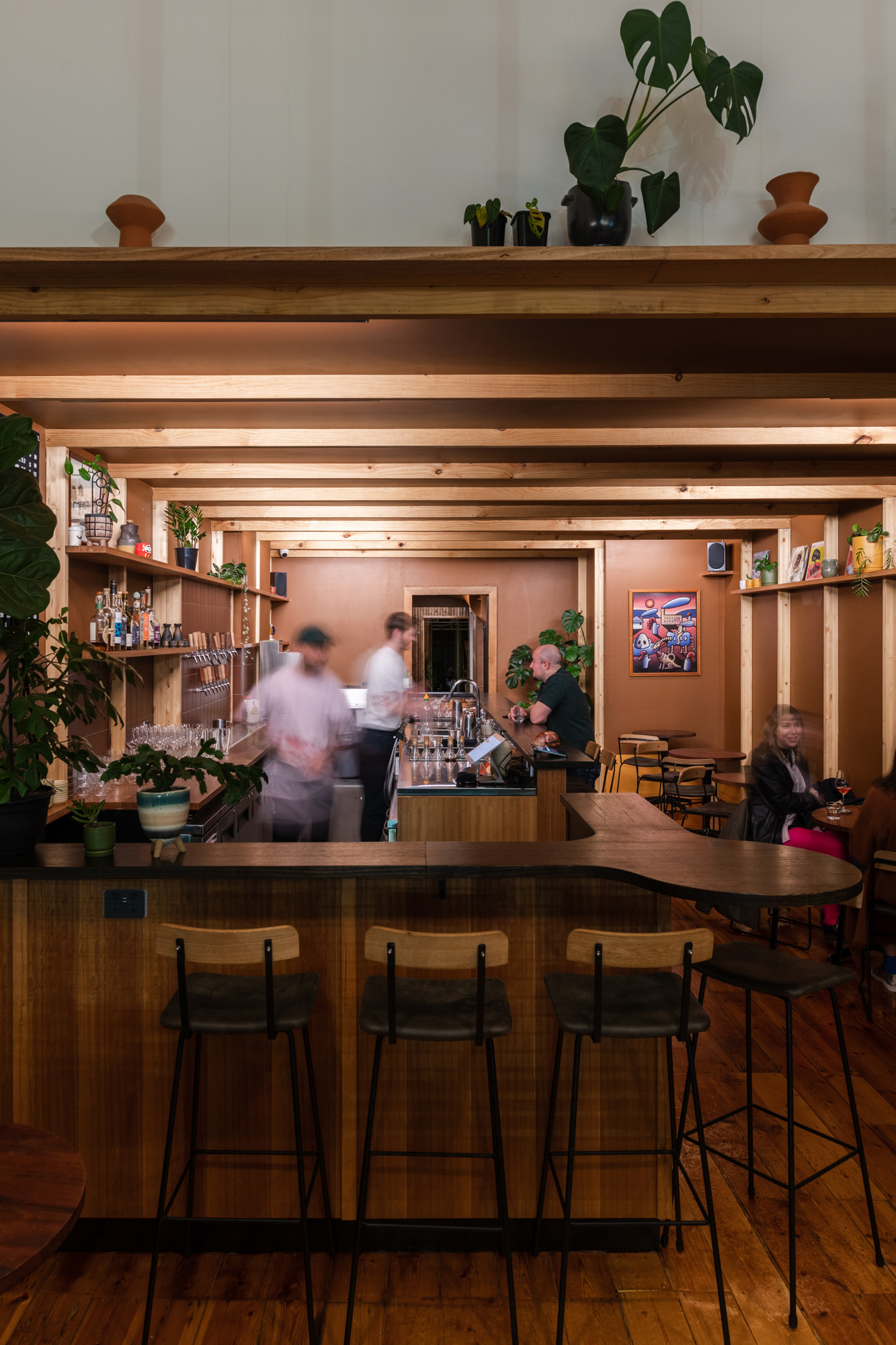 Good Measure is a Carlton café that turns into a bar on weekends